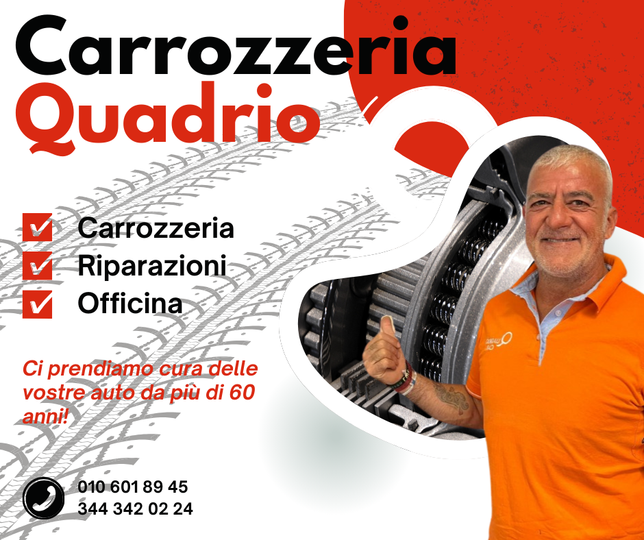 Carrozzeria Quadrio: da oltre 60 anni a Genova!